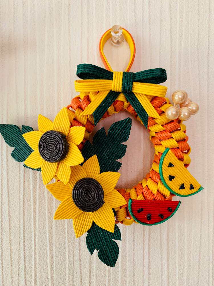 ボタニカルライフの投稿画像 By エムさん お花大好きと 癒されるなあ と お花から元気と毎日楽しみと お花大好き と幸せなひとときとお部屋も明るく と クラフトバンド とビタミンカラーとお花から癒し と花のある暮らしと いいね ありがとう と向日葵