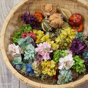植物,Handmade,花のある暮らし,秋色,ガーランドの画像