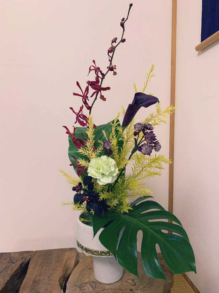 生け花初心者の投稿画像 By 小手鞠さん 床の間 と和室と生け花初心者と床の間 月10月24日 Greensnap グリーンスナップ Greensnap グリーンスナップ