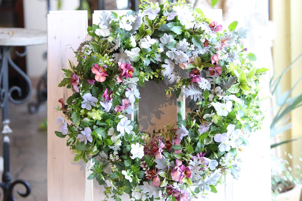 ギャザリング教室の投稿画像 By 花で世界平和さん 季節の寄せ植えとギャザリングとリースとガーデニング 月11月16日 Greensnap グリーンスナップ