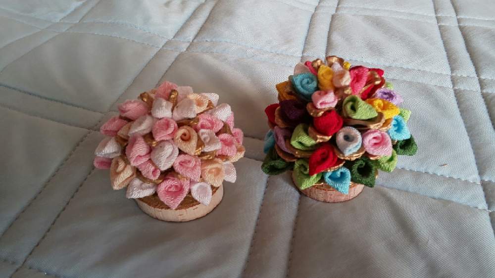 つまみ細工のクリスマスツリーの投稿画像 By ローズちゃんさん 月12月12日 Greensnap グリーンスナップ