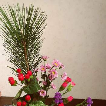 お正月生け花の画像 by あいあいさん | 玄関とお正月生け花