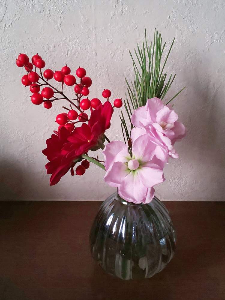 南天の投稿画像 By ハイオクさん スプレー菊とまつとストック カルテットと花のある暮らしと魔法の花瓶 月12月30日 Greensnap グリーンスナップ