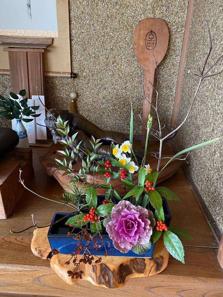 おばあちゃんちにある花材を使って人生初 剣山を使った生花に挑戦 Greensnap グリーンスナップ