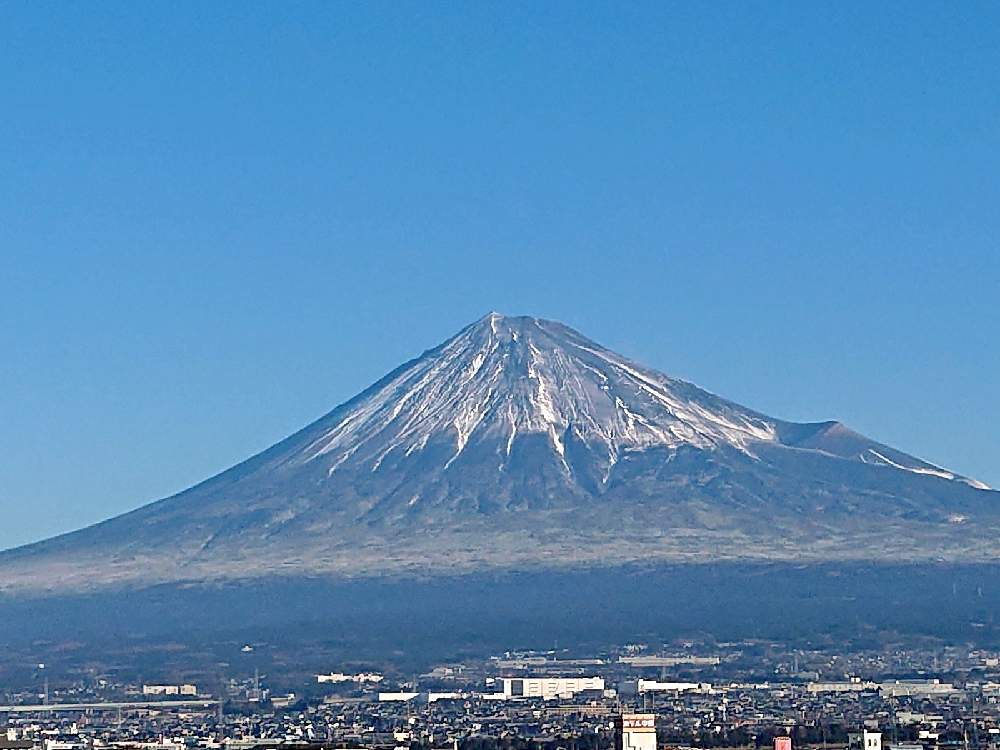 富士山の投稿画像 By るるさん 青い空と癒され風景 21月1月13日 Greensnap グリーンスナップ