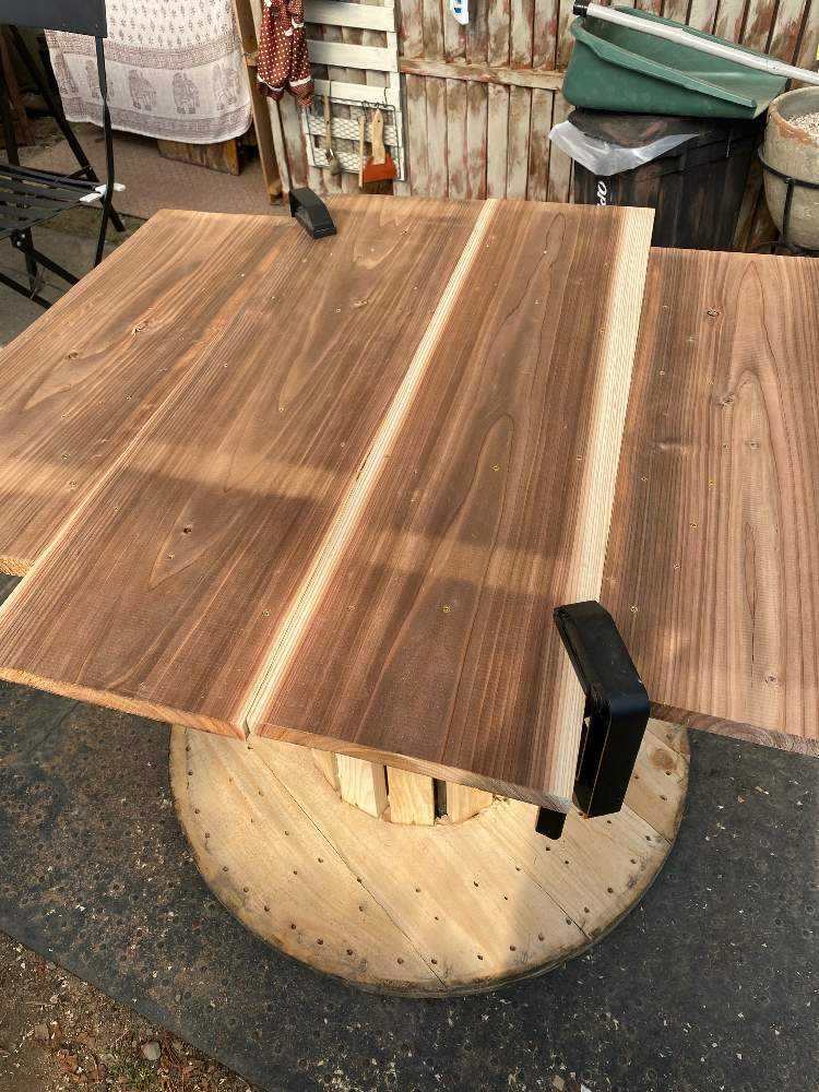 ケーブルドラムをガーデンテーブルに(^^)｜🍀GreenSnap