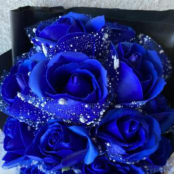 ソープフラワー♡の画像 by karinさん | インテリアとソープフラワー♡と植物インテリアと薔薇の花束と笑顔になれる♪と青いバラ
