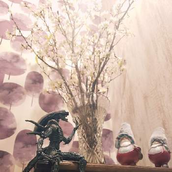 植物ジオラマの画像 by プーニーズさん | インテリアとどーもーと綺麗でしょーとフィギアと植物ジオラマとミニチュアとおもちゃと緑とジオラマとエイリアンさんとさくら 桜 サクラと映画とかわいいとさくらとエイリアンと春に育てた花2021 