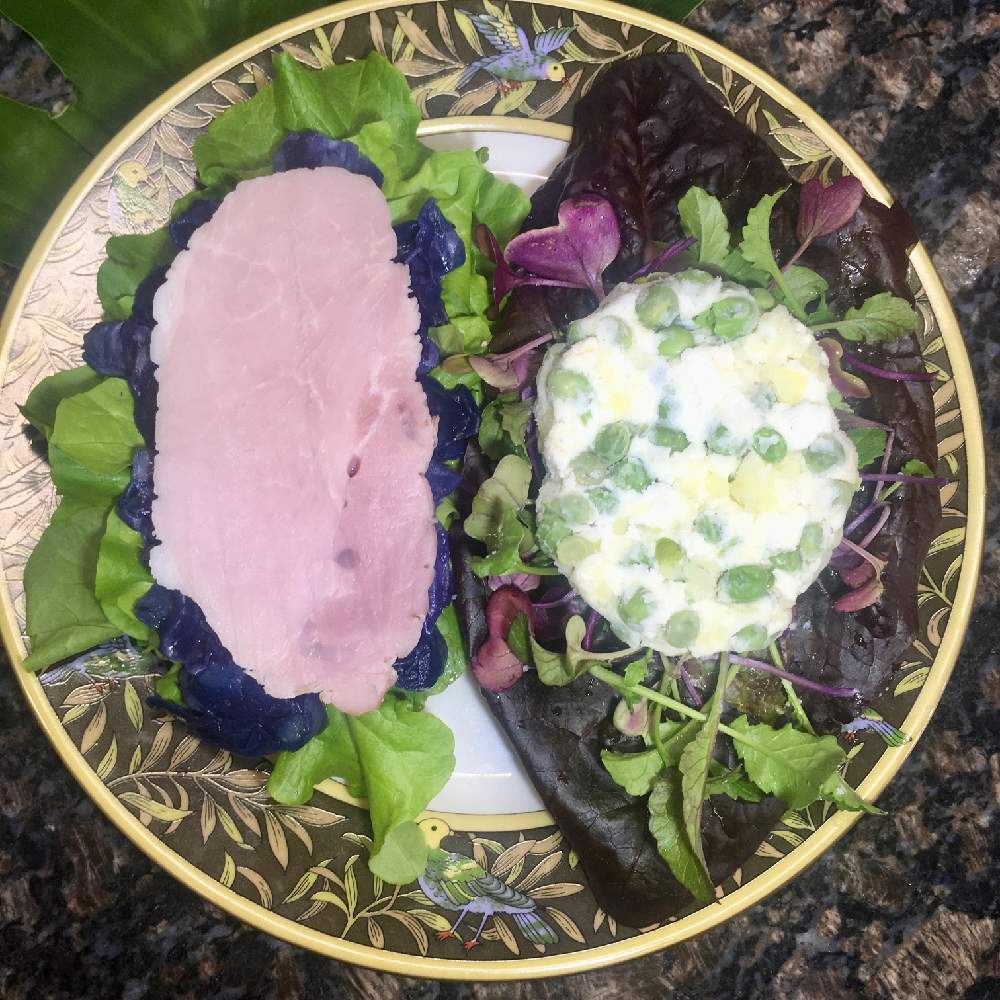 グリーンオークレタス収穫の投稿画像 By Siri H さん グリーンピース収穫とレッドロメインレタス収穫と紫キャベツ収穫とキャベツ収穫と紫カイワレ大根収穫 21月4月16日 Greensnap グリーンスナップ