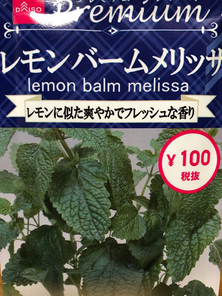 シソ科ヤマハッカ属レモンバームメリッサ Greensnap グリーンスナップ