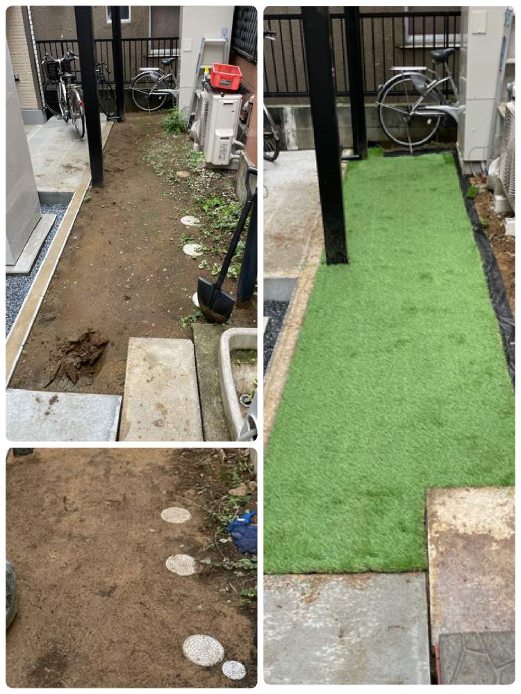 芝生の投稿画像 By にぬさん 人工芝 笑 と花のある暮らしとおうち園芸と人工芝 と小さな庭と花のある暮らしとおうち園芸 21月7月8日 Greensnap グリーンスナップ Greensnap グリーンスナップ