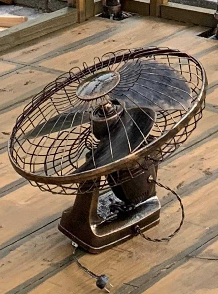 ジャンク 芝浦 レトロ 扇風機 Fan Motor 黒 ブラック 昭和レトロ