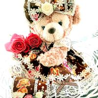 バラ,切り花,手作り,ピンク,ピンクの花の画像