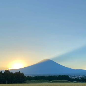 日本の里　原風景の画像 by ひみつのアッコちゃんさん | お出かけ先とこのはなの恵みの圃場と富士山の見える景色と日本の里　原風景と里山の風景♪と実りの秋と富士山と夕陽と世界文化遺産と私のお気に入りと美味しい食べ物と美しい富士山