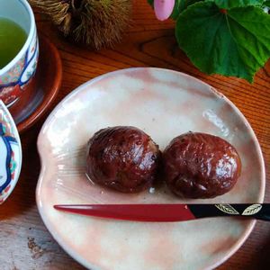 シュウカイドウ,渋皮煮,栗(イガグリ),栗の渋皮煮！,栗の渋皮煮の画像