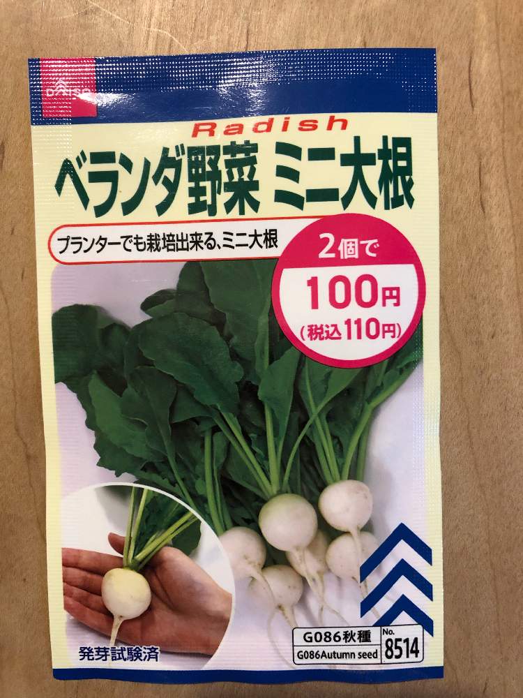 ミニ大根 Greensnap グリーンスナップ