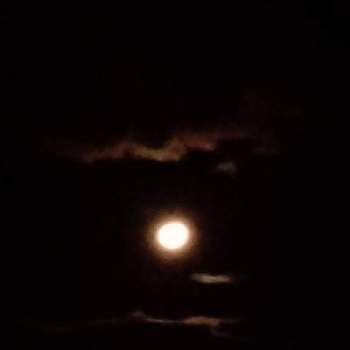 つきの画像 by moonさん | 窓辺と月夜と寒い夜とつき
