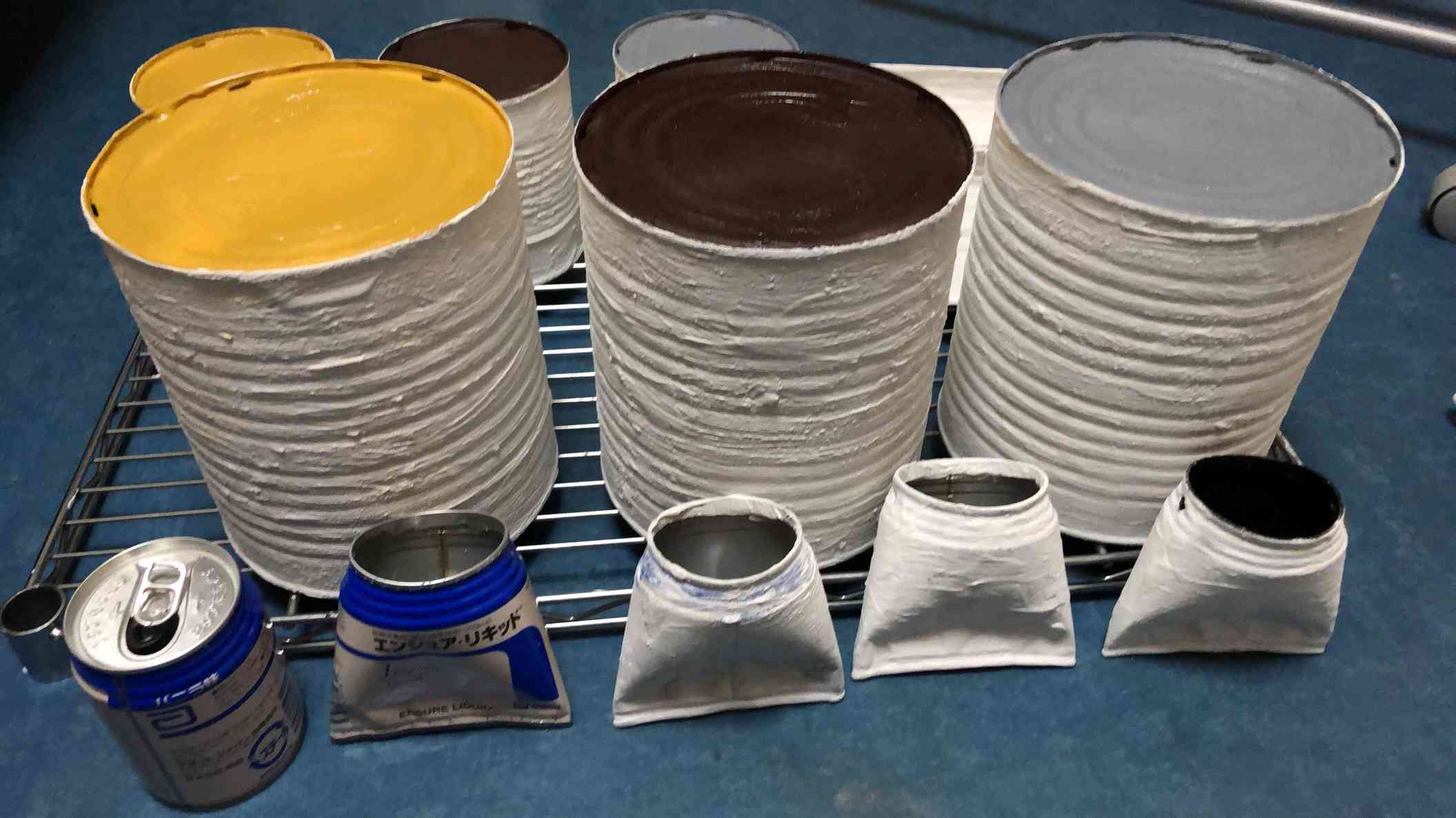 我流・リメ缶の下地塗り｜🍀GreenSnap（グリーンスナップ）