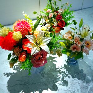 artificial flowers,寄せ植え,癒し,芸術的,花のある暮らしの画像