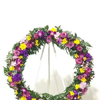 フラワーデザイナーの画像 by F.O.Tさん | フラワーアーティストとブライダル ブーケと紫色とローズとばら バラ 薔薇とパープルとフラワーと紫色の花と美しい花とフラワーデザイナーと美しいと フラワーアレンジと花いろいろと花のある暮らしとwreathとrose