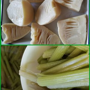 春野菜,タケノコ.,フキ✽,キッチンの画像