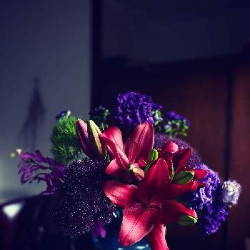 『そうだ、スーパーに花を買いに行こう』フォトコンテストの画像 by akanepotteryさん | 部屋と花のある幸せと花器と『そうだ、スーパーに花を買いに行こう』フォトコンテストとなげいれと沖縄梅雨入りと花のある暮らし