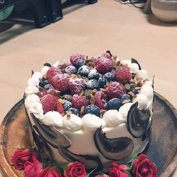 食用の画像 by mesuko さん | 食用とケーキとばら バラ 薔薇とベリー・ベリー