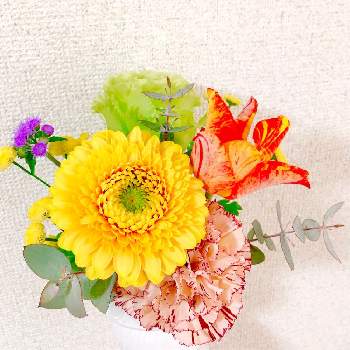 アレンジメントの画像 by ＊totoko＊さん | 部屋と切り花と花束とアレンジメントと花の組み合わせ難しい