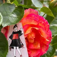ラ・パリジェンヌ,バラ,大人の着せ替え人形,キュンキュン乙女倶楽部,オレンジ色の花の画像