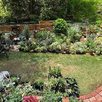 バラの庭,宿根草ガーデン,レンガ敷き,花壇DIY,レンガの小径の画像