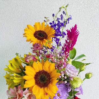 スーパーの花屋さんの画像 by メルシーフラワーさん | スーパーの花屋さんと花を飾るとスーパーの切花とハナカジとメルシーフラワーと花のある暮らしとこころを花にかえてと花束