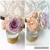 バラ ラピスラズリ,バラ シュクレ,花瓶,無農薬,バラ・ミニバラの画像