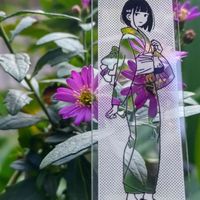 ノコンギク,野紺菊,大人の着せ替え人形,すみれちゃん,お散歩ちゃんキーホルダーの画像