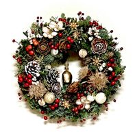 ブルーアイス,ブルーバード,野ばらの実,ナンキンハゼの実,ヒムロスギの画像