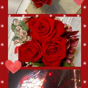 ミニバラ,プリザーブドフラワー,今日の花,花のある暮らし,バレンタインの画像