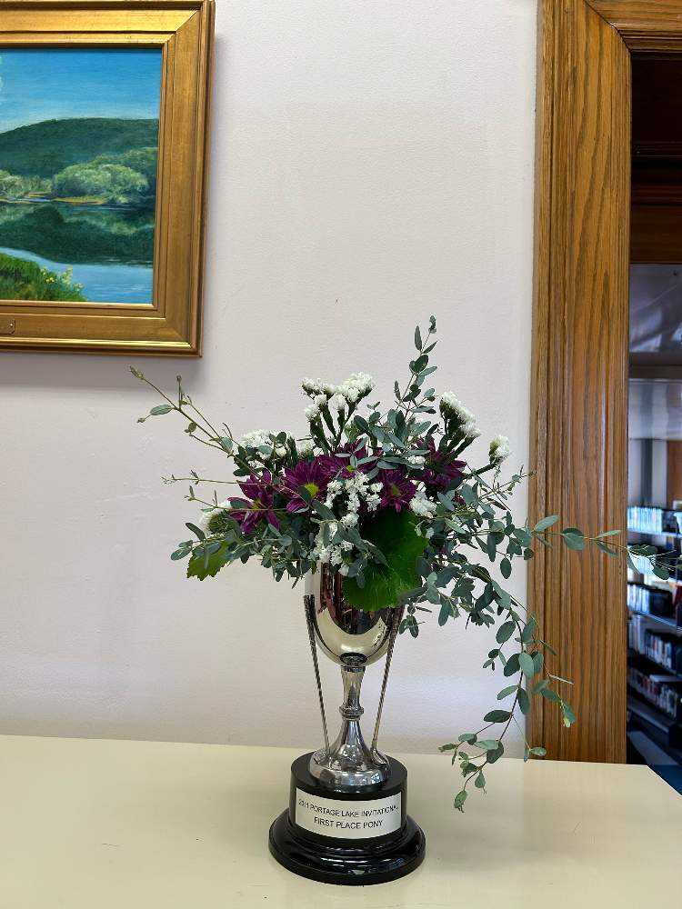 アメリカの生徒さんの作品集37〜変形花器に生ける➕sasukemama倶楽部