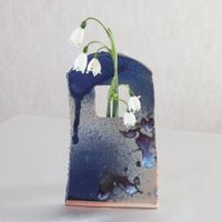 一輪挿し,花器,緑のある暮らし,庭のある暮らし,雑草の画像