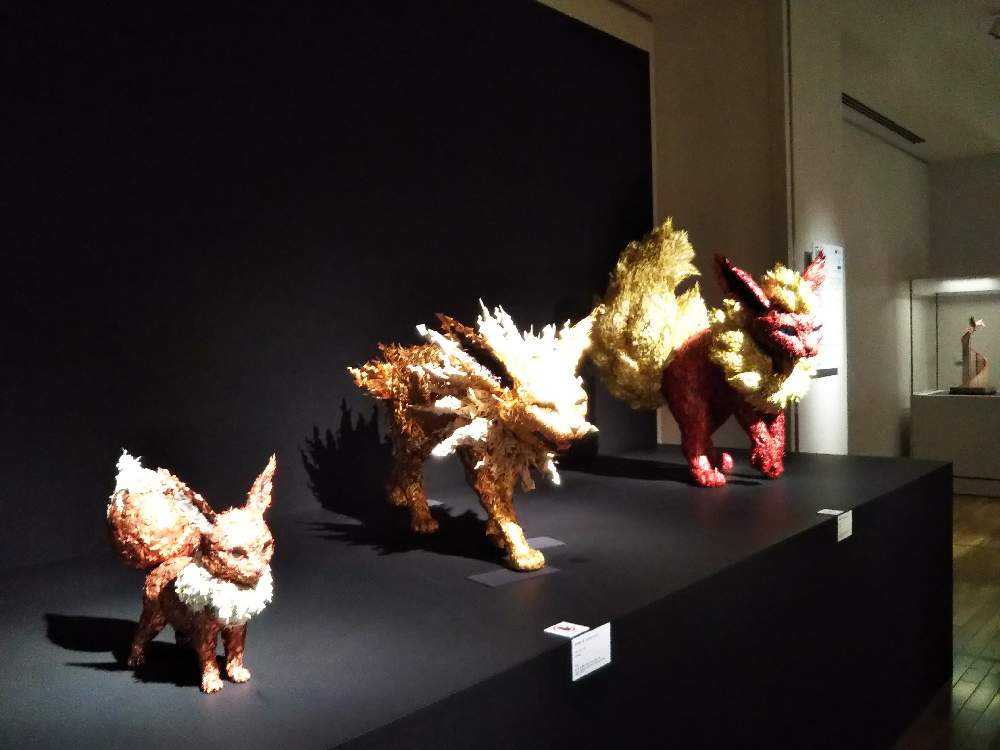 ポケモン工芸展　金沢　ピカチュウ　フラワー　レース　２種セット　ポケモン工芸展 ポケモン工芸展 金沢 国立工芸館ピカチュウの森 レース