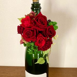 薔薇♪,花のある暮らし,プリザーブド フラワー,赤バラ,GSに感謝。の画像