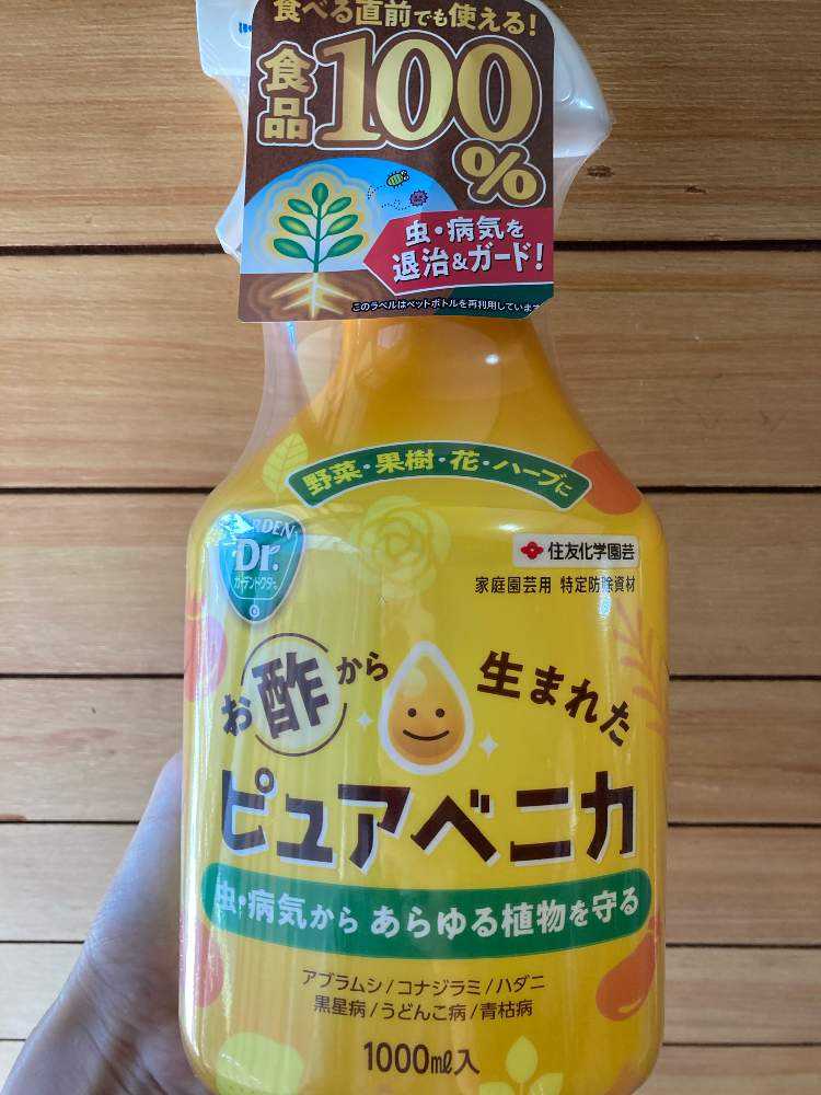 お酢から生まれた ピュアベニカ つめかえ用 900ml 住友化学園芸 野菜