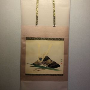 ショウブ,花のある暮らし,手づくり,好きなもの,掛け軸の画像
