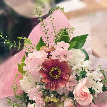 アルバイト♡,ブーケ,ブーケ♡,フラワーアレンジメント,花のある暮らしの画像