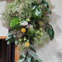 スターチス,ゴールデンスティック,てまり草,スモークツリー,ユーカリの画像
