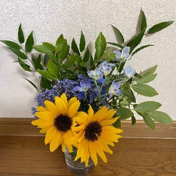 結婚式の時のお花,切り花,自宅,お出かけ先の画像