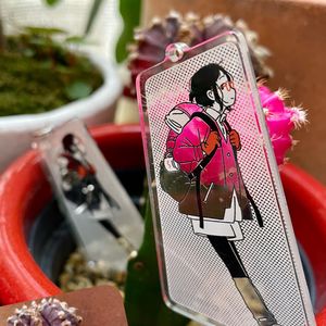 緋牡丹,さぼさん ⭐️,お散歩ちゃんキーホルダー,かえでちゃん*°♡,ほしつながりの画像