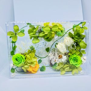 アレンジフラワー,プリザーブドフラワー薔薇,アーティフィシャル フラワー,部屋の画像