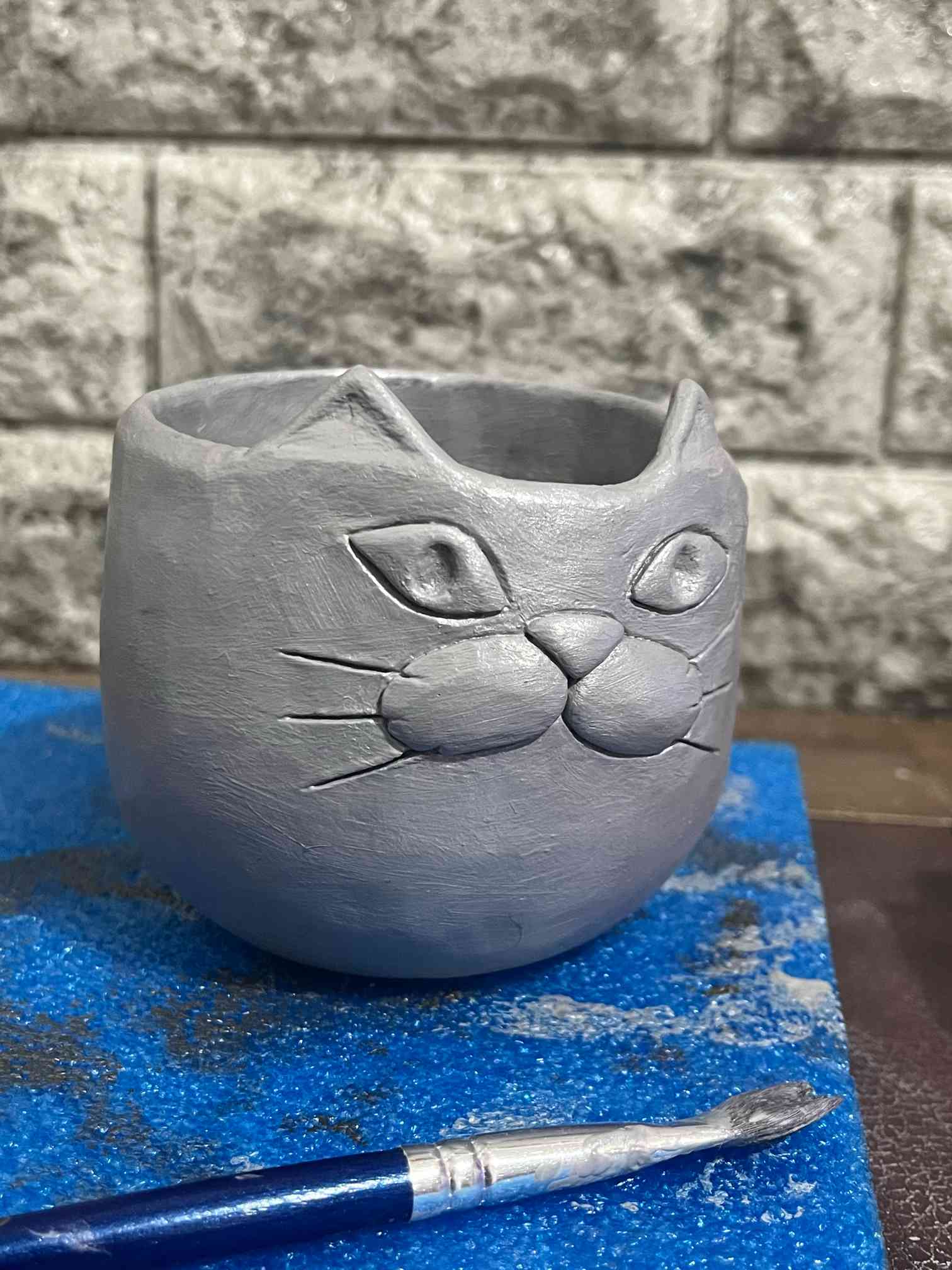 オーブン粘土で植木鉢作り｜🍀GreenSnap（グリーンスナップ）