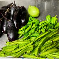 ナス,四角豆,シシトウ、ピーマン,種から,自家製野菜の画像
