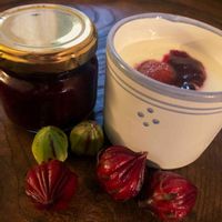 ローゼル,手作りジャム,平和を願う☆,ホームメイド,苺ジャムの画像