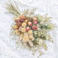 ドライフラワー,スワッグ,千日紅❁,ラグラス＊,小判草*の画像